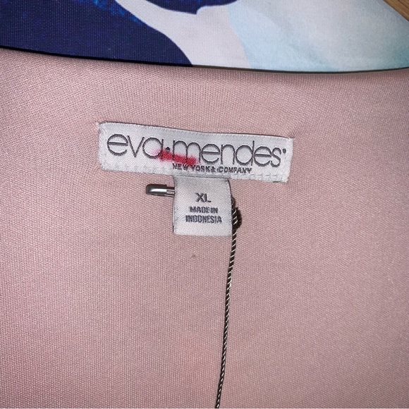 Eva Mendes Pink Crush Velvet Dress A25021 - Picture 6 of 13